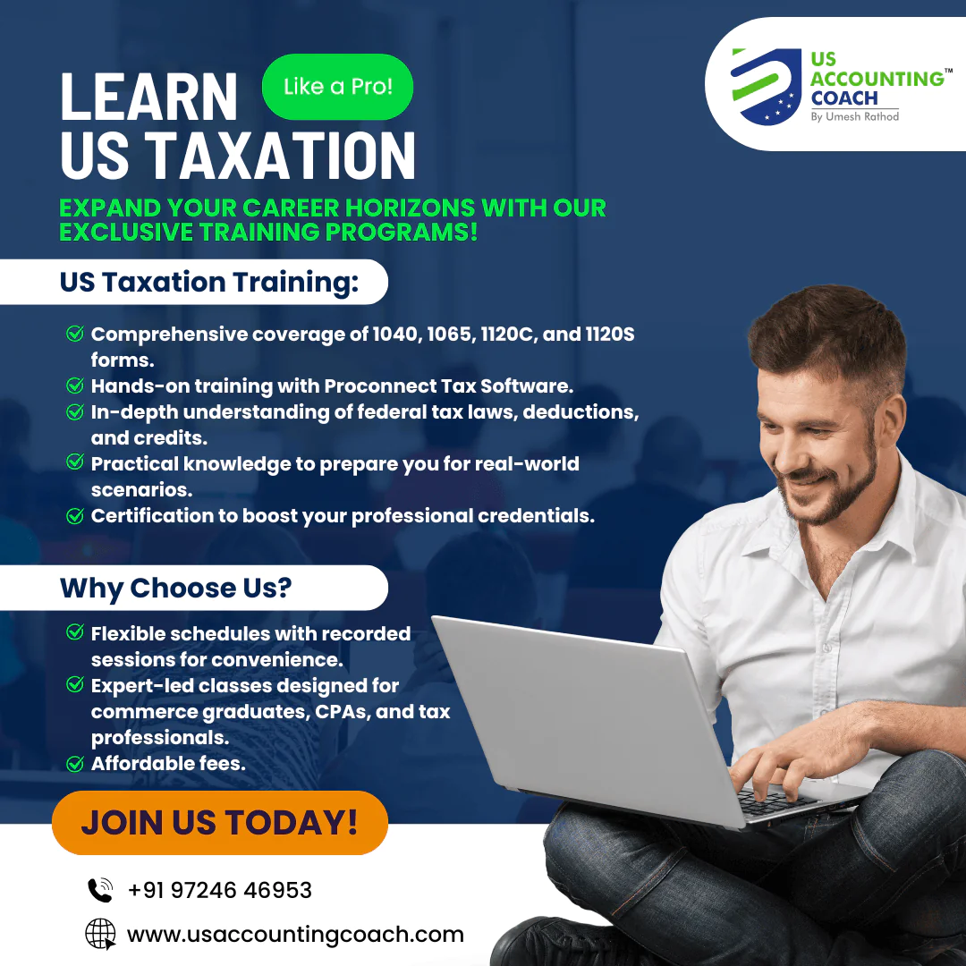 US Taxation Training US Taxation